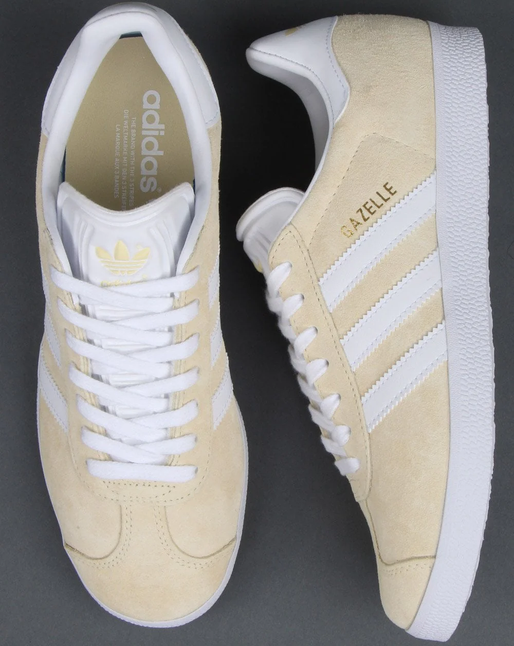 Adidas Gazelle Trainers Tender Yellow - Image 2