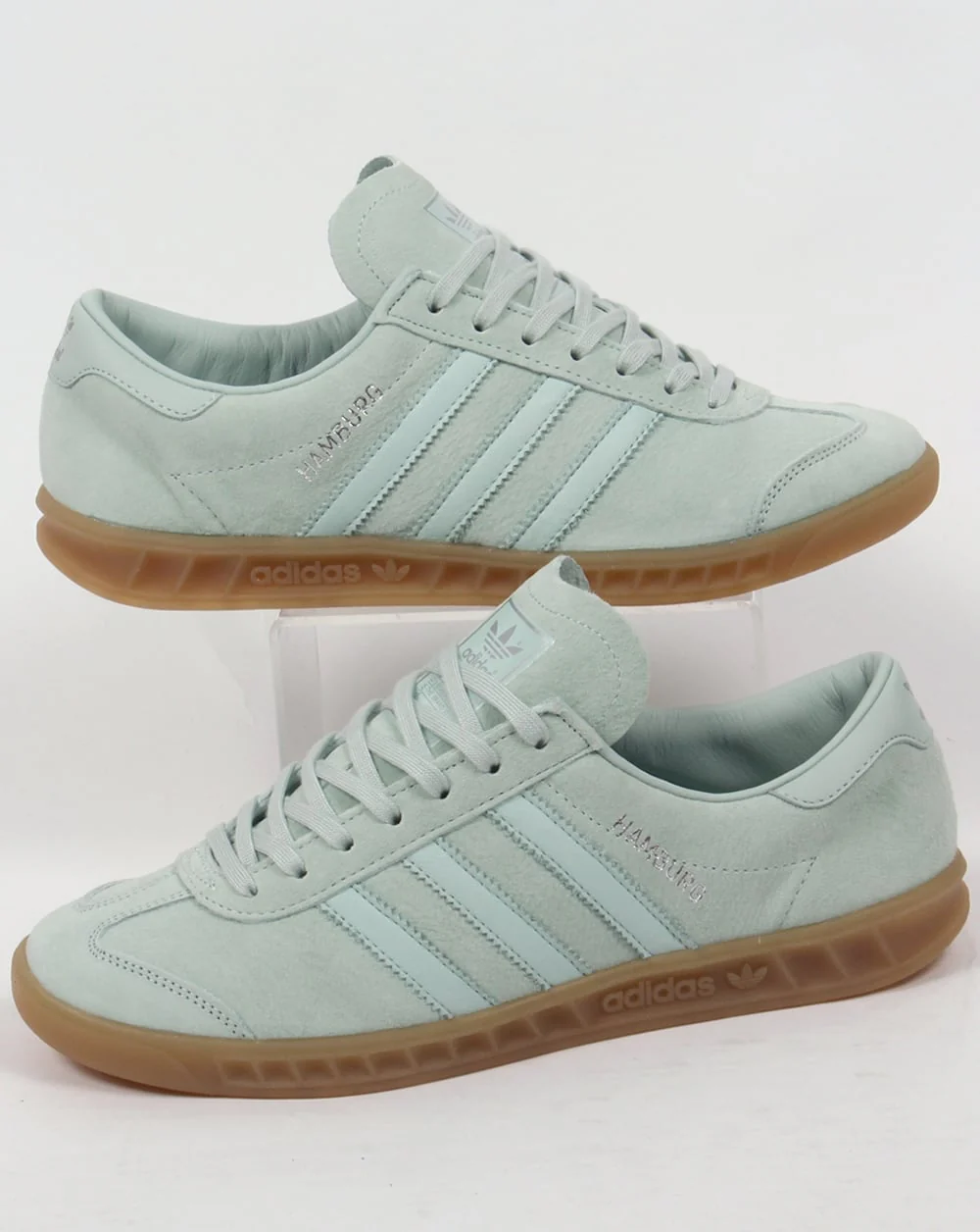 Adidas Hamburg Trainers Green Chalk