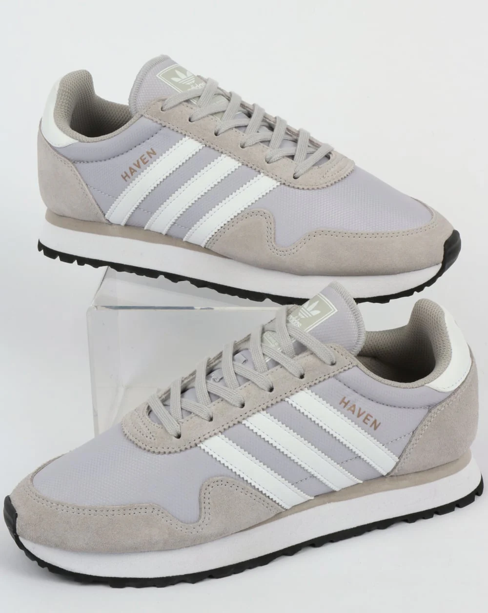 Adidas Haven Trainers Light Grey/White