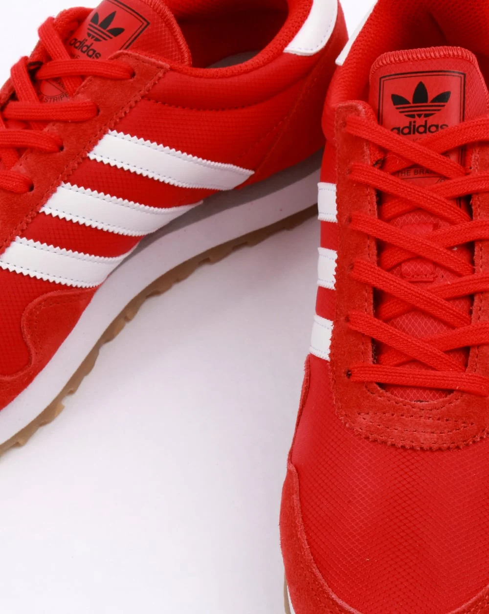 Adidas Haven Trainers Red/White/Gum - Image 4
