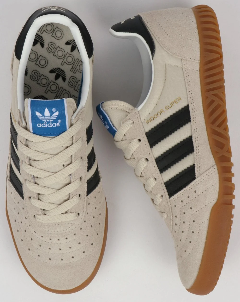 Adidas Indoor Super Trainers Clear Brown/Black - Image 2