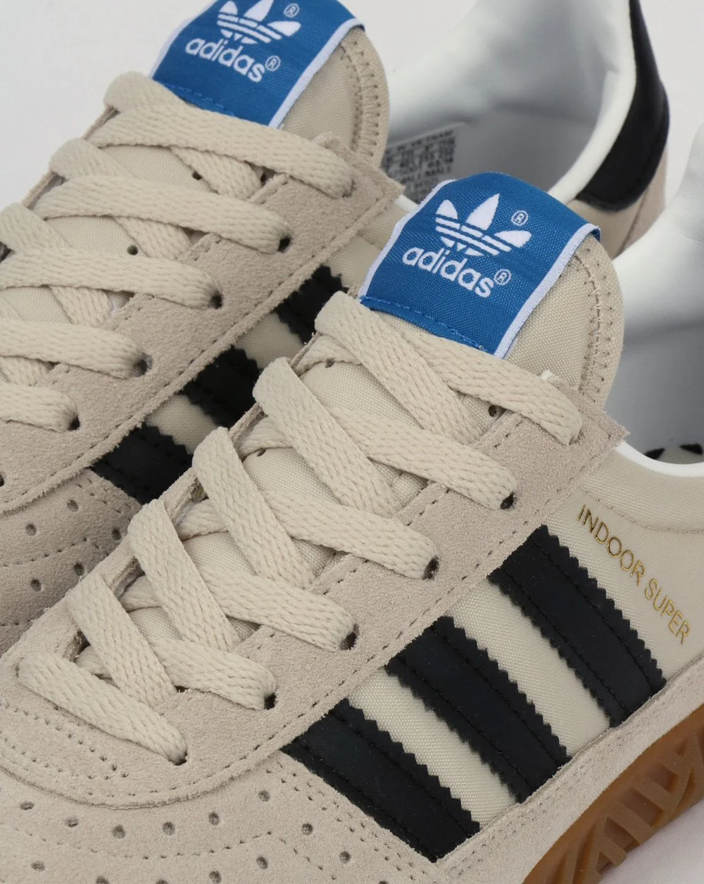 Adidas Indoor Super Trainers Clear Brown/Black - Image 4