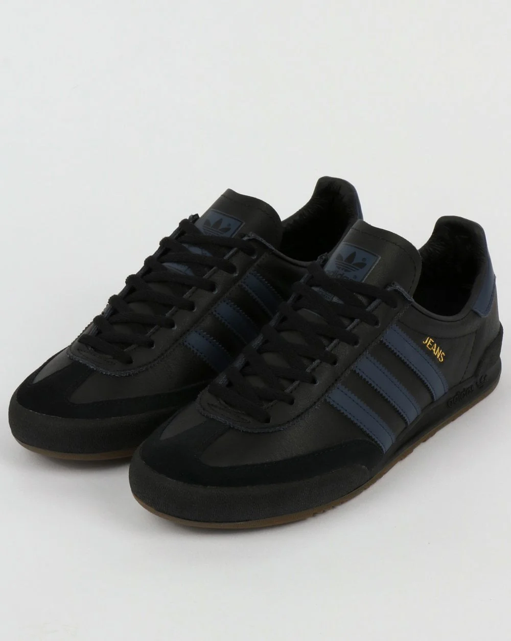 Adidas Jeans Leather Trainers Black leather - Image 3