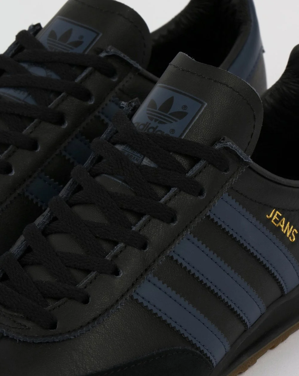 Adidas Jeans Leather Trainers Black leather - Image 4