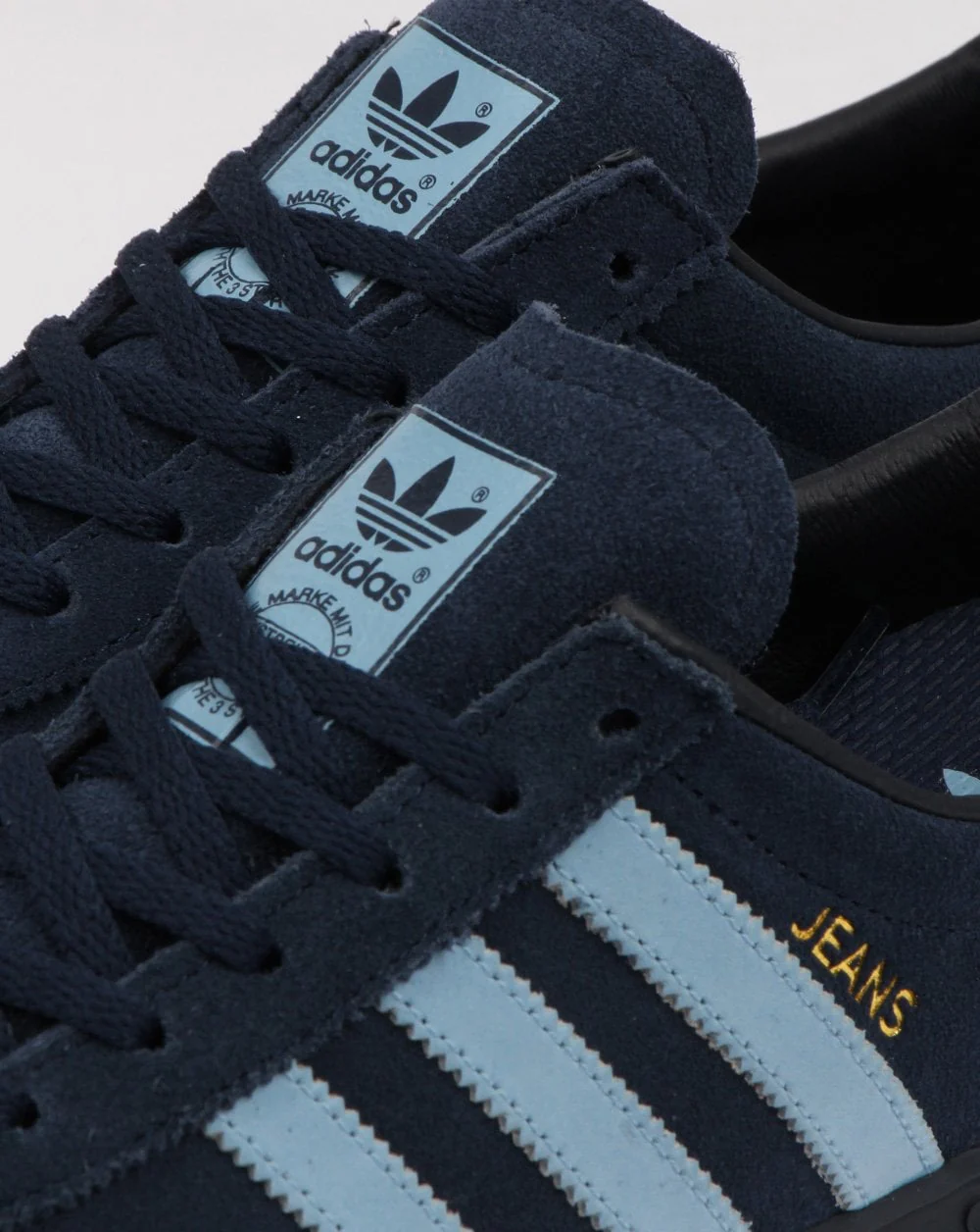 Adidas Jeans Trainers Navy/Sky - Image 5