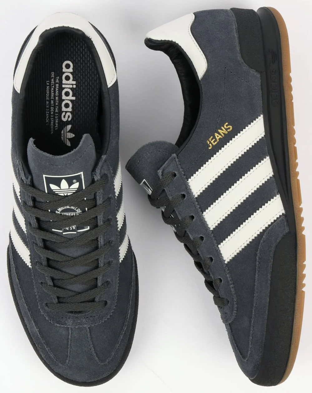 Adidas Jeans Trainers rare Dk Grey