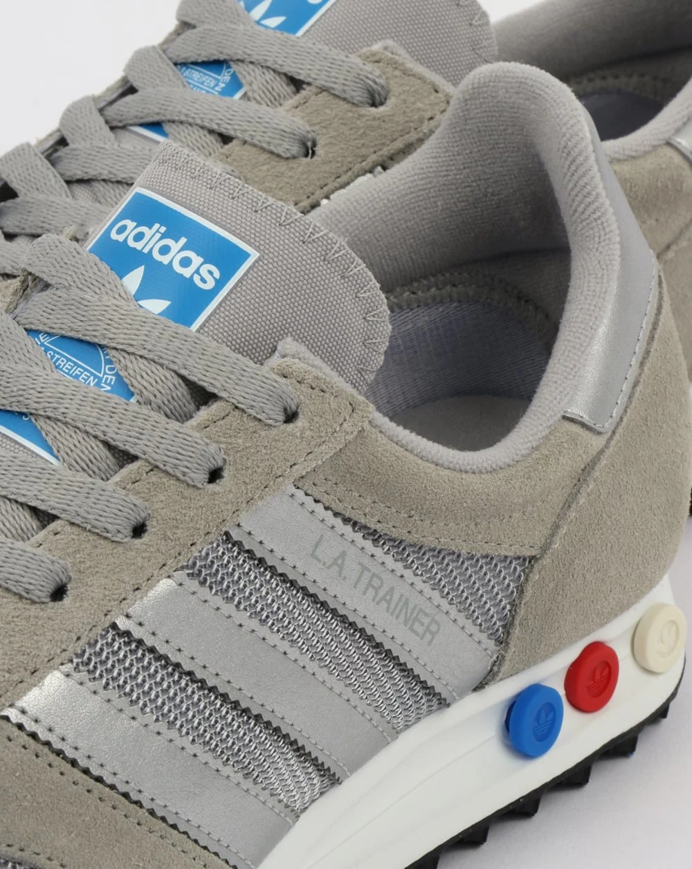 Adidas LA Trainer Solid Grey/Silver - Image 4