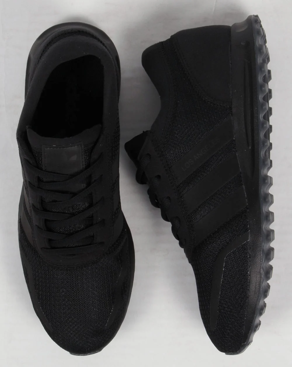 Adidas Los Angeles Trainers Triple Black - Image 2