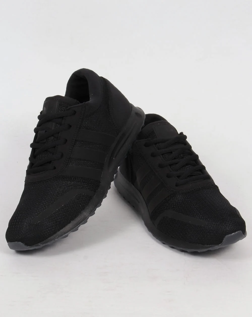 Adidas Los Angeles Trainers Triple Black - Image 3