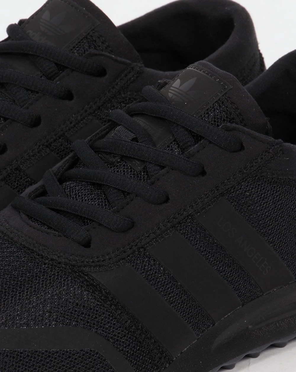 Adidas Los Angeles Trainers Triple Black - Image 4