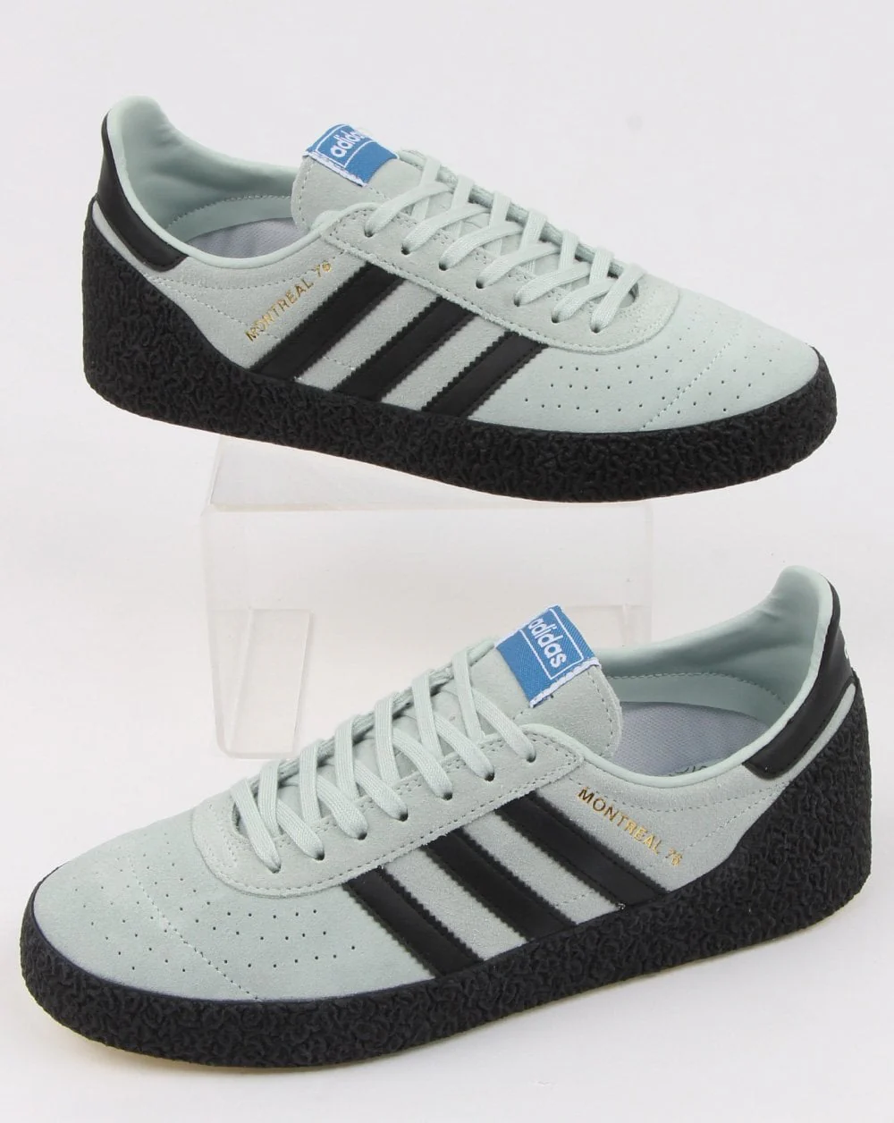 Adidas Montreal 76 Trainers Mint Green/black