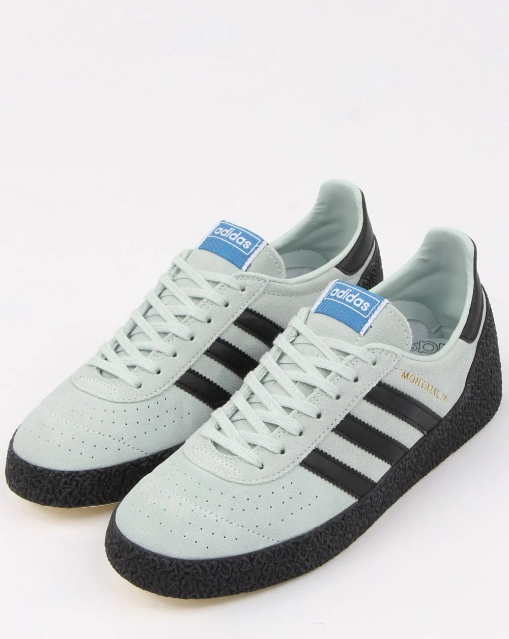 Adidas Montreal 76 Trainers Mint Green/black - Image 3