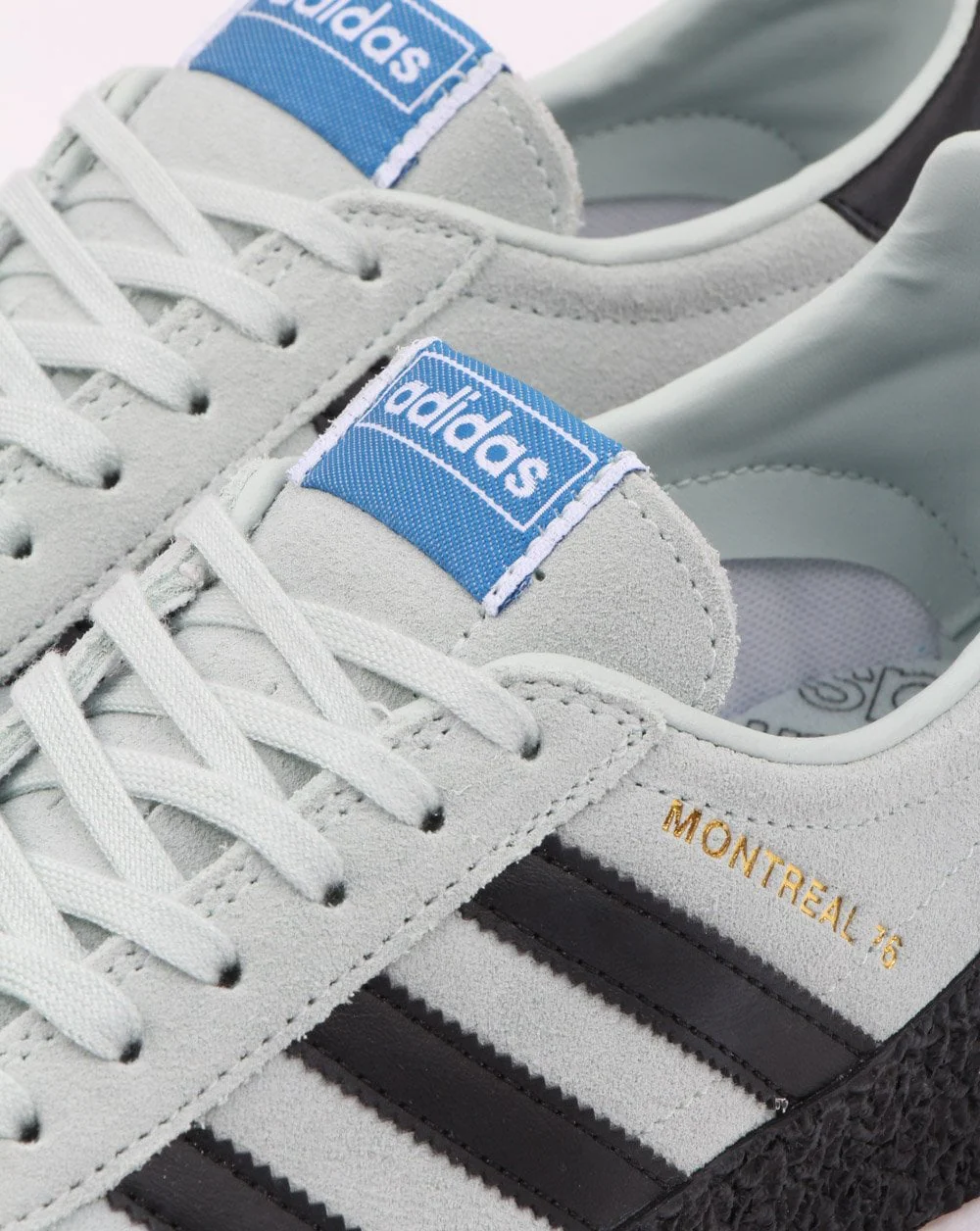 Adidas Montreal 76 Trainers Mint Green/black - Image 4