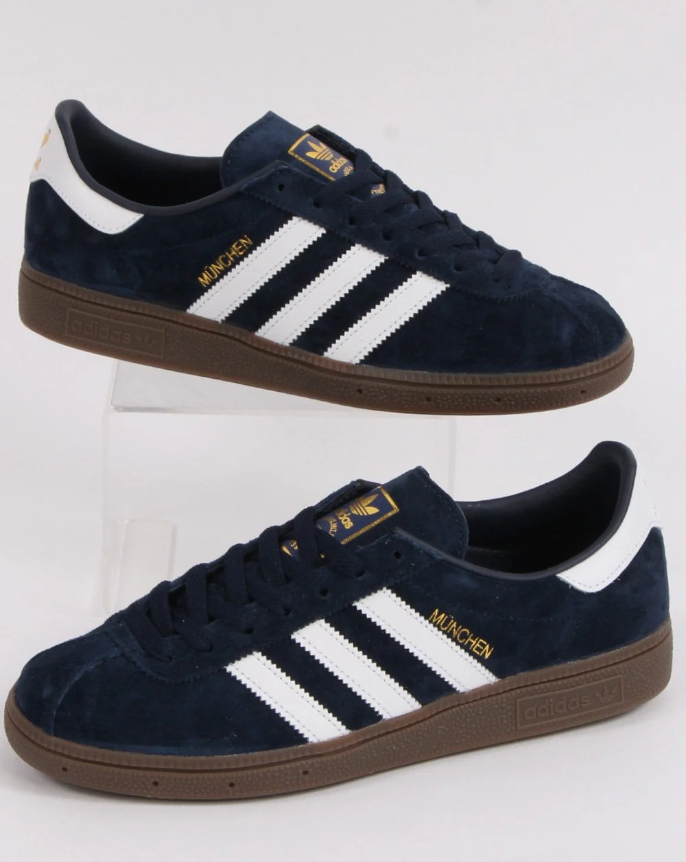 Adidas Munchen Trainers Premium Navy/white - Image 4