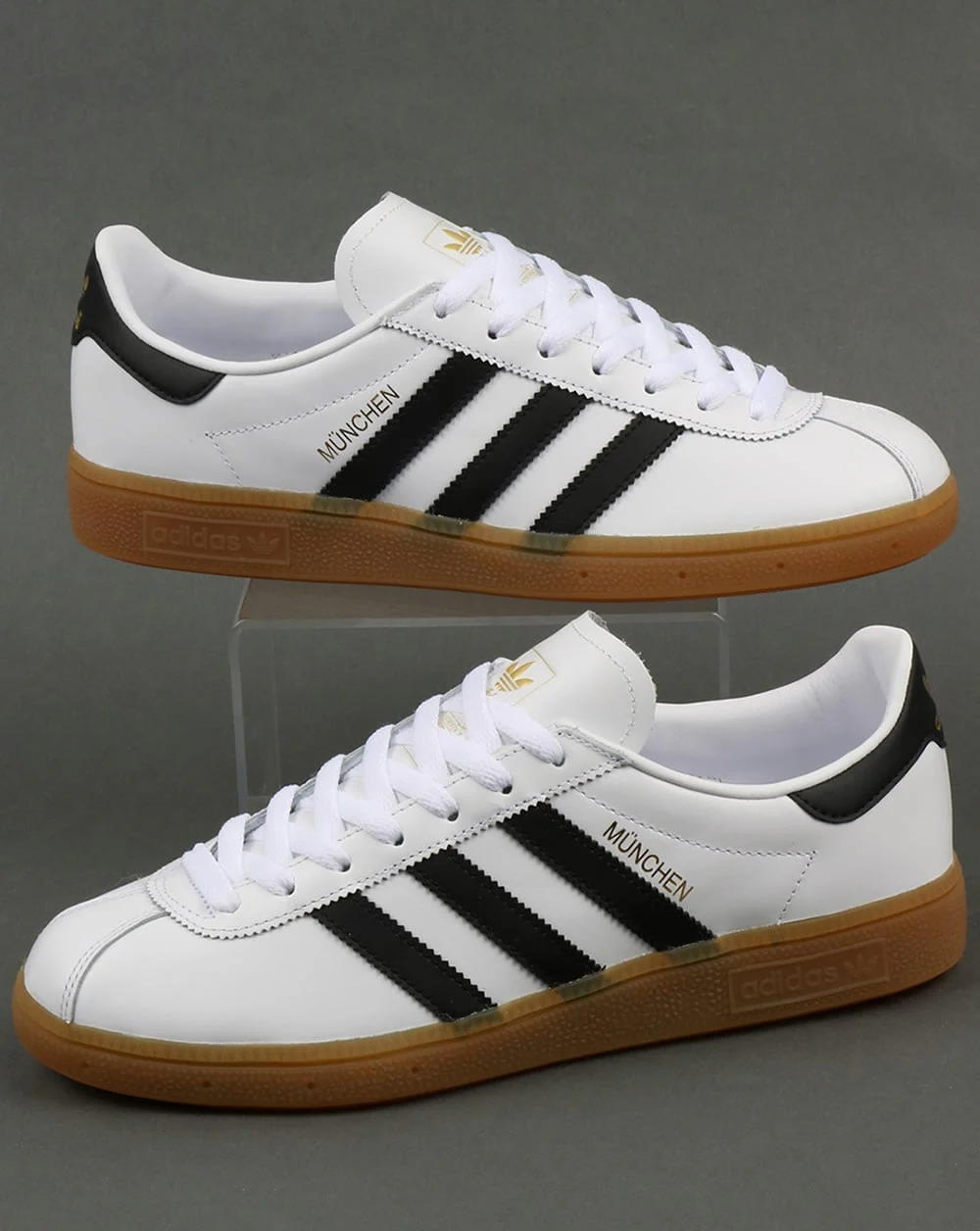 Adidas Munchen Trainers White/Black