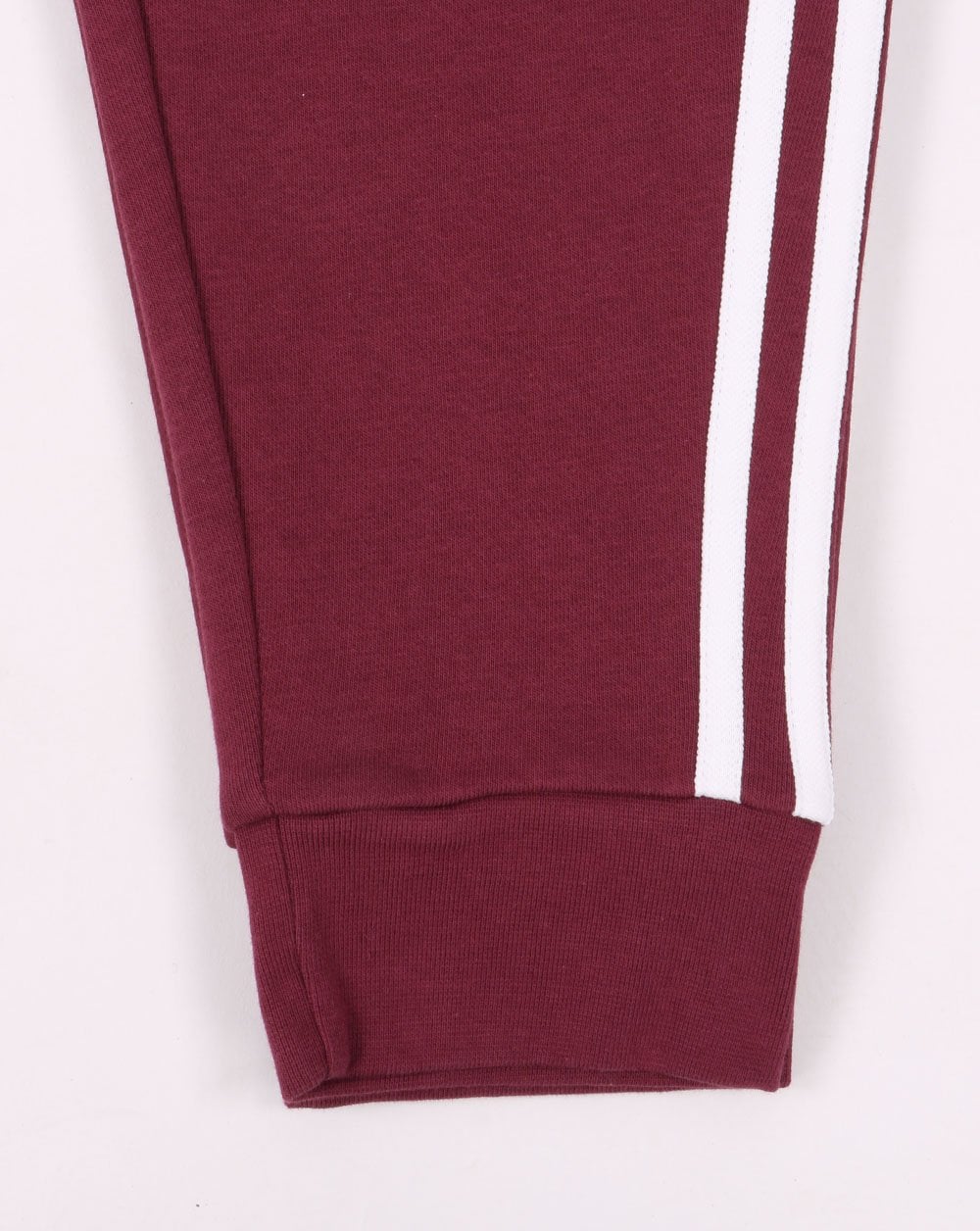 Adidas Originals 3 Stripe Joggers Crimson - Image 3