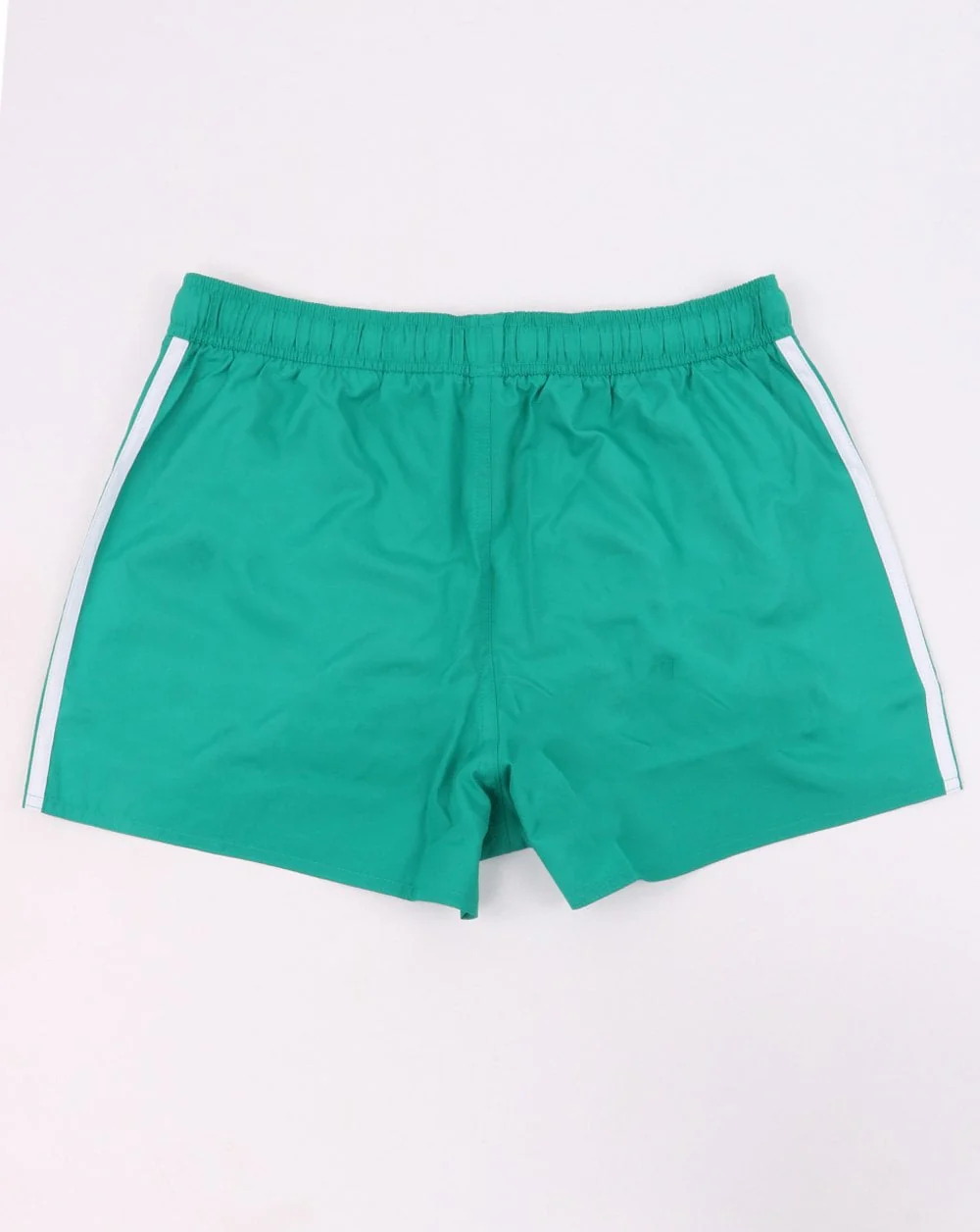 Adidas Originals 3 Stripe Swim Shorts Glory Green - Image 3