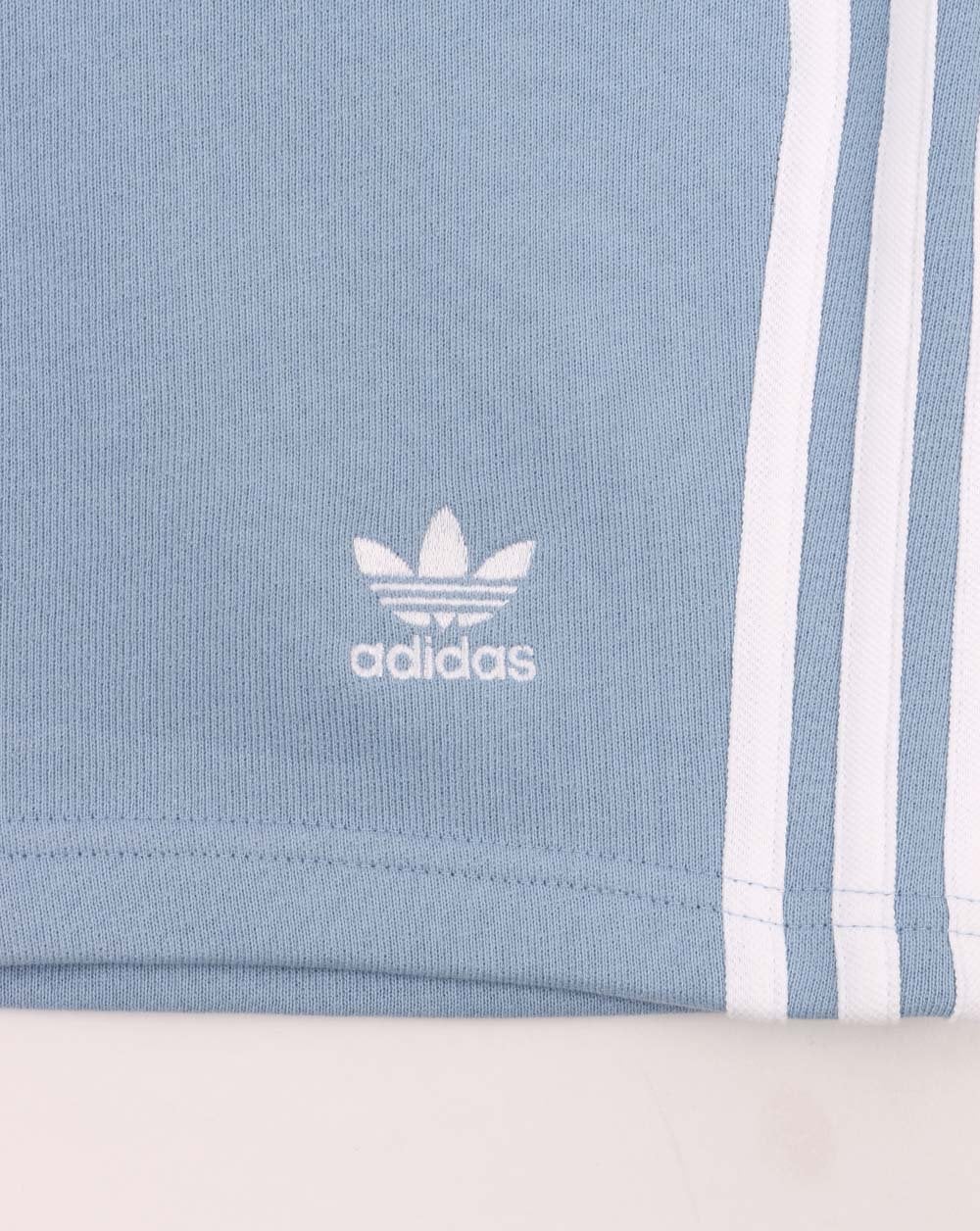 Adidas Originals 3 Stripes Shorts Sky - Image 4