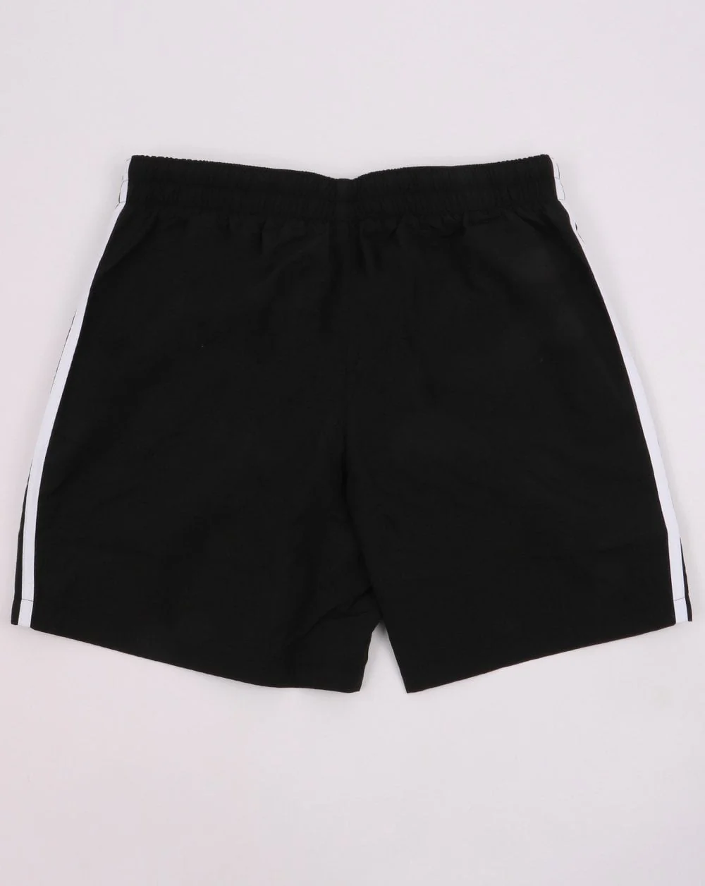 Adidas Originals 3 Stripes Swim Shorts Black - Image 3