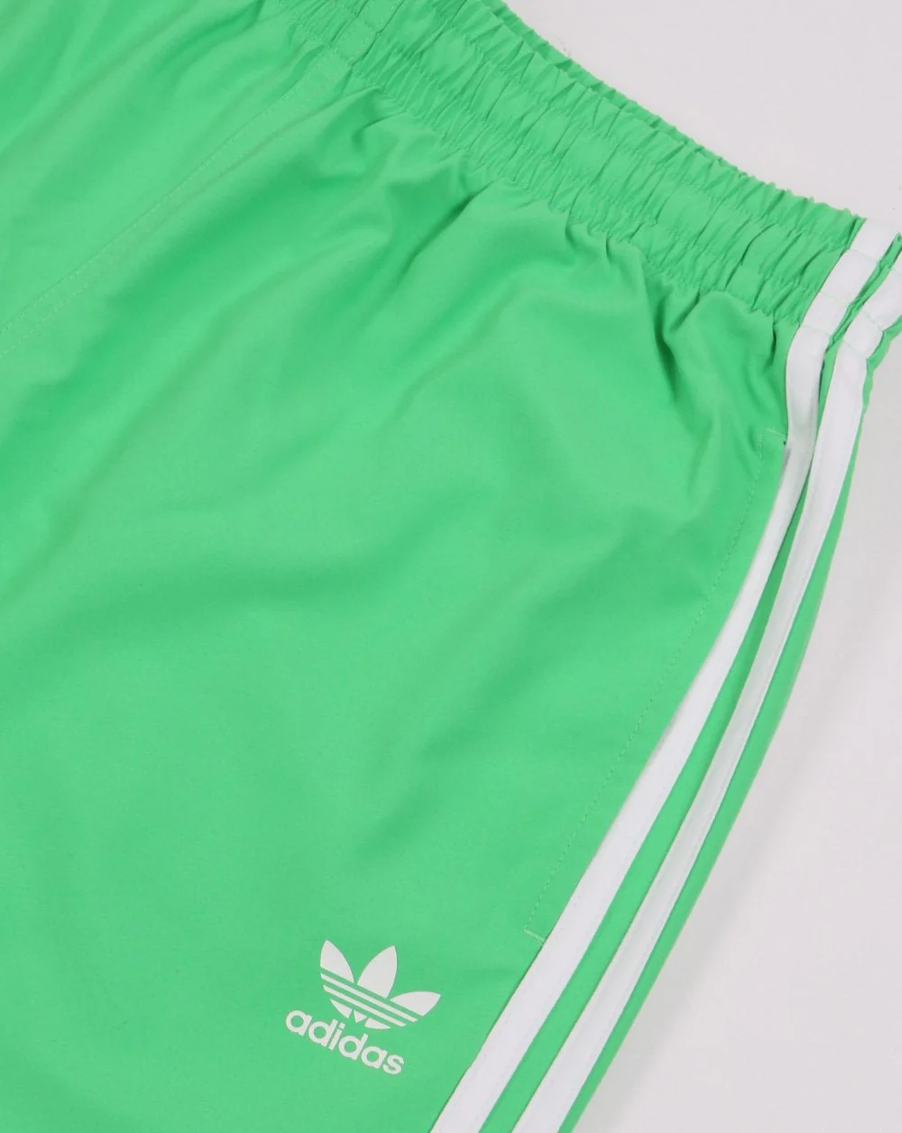 Adidas Originals 3 Stripes Swim Shorts Mint Green - Image 2