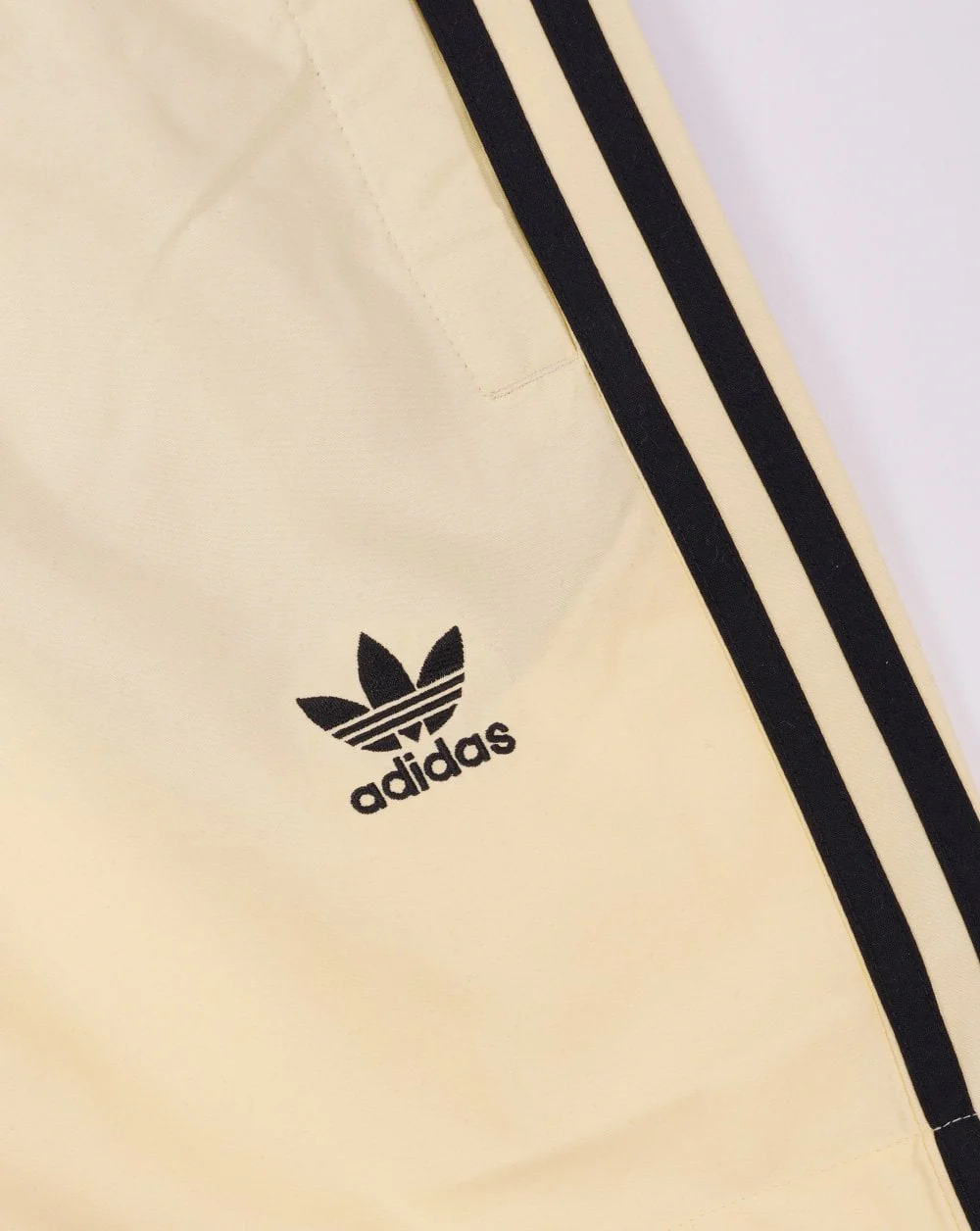 Adidas Originals 3 Stripes Swim Shorts Yellow/Black - Image 2