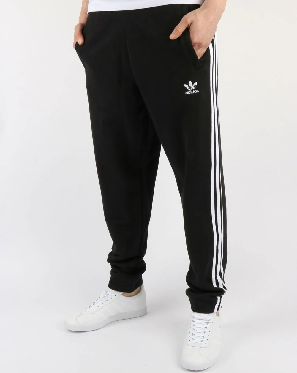 Adidas Originals 3 Stripes Track Pants Black