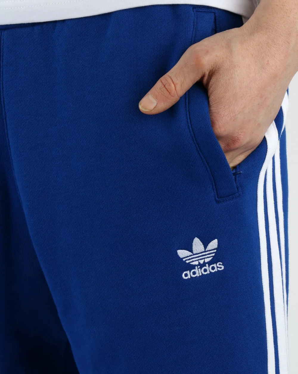 Adidas Originals 3 Stripes Track Pants Collegiate Royal - Image 2