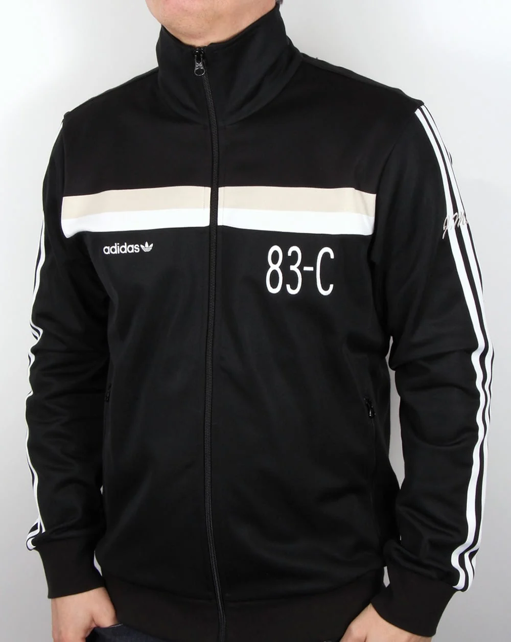 Adidas Originals 83-C Track Top Black - Image 2