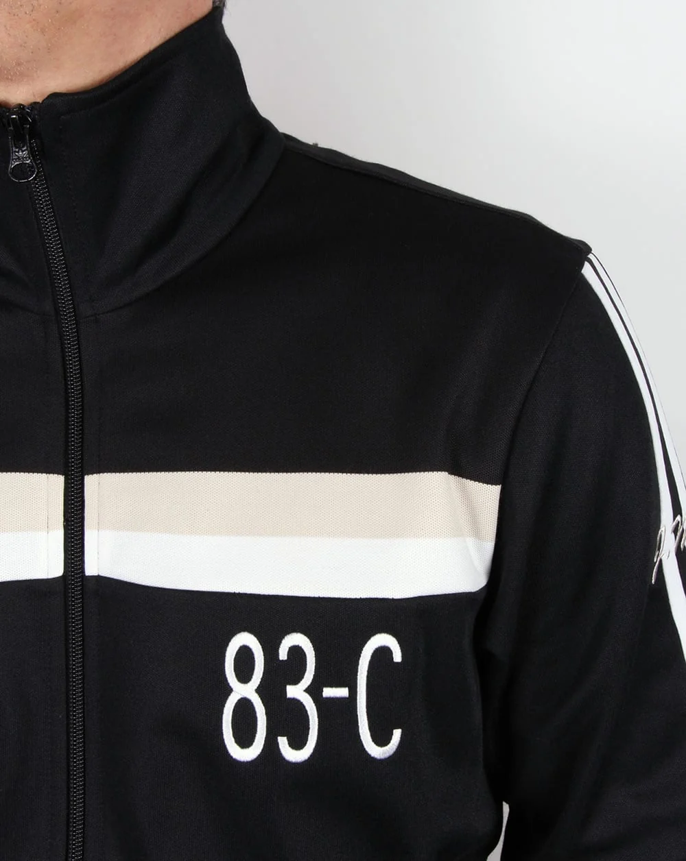 Adidas Originals 83-C Track Top Black - Image 3
