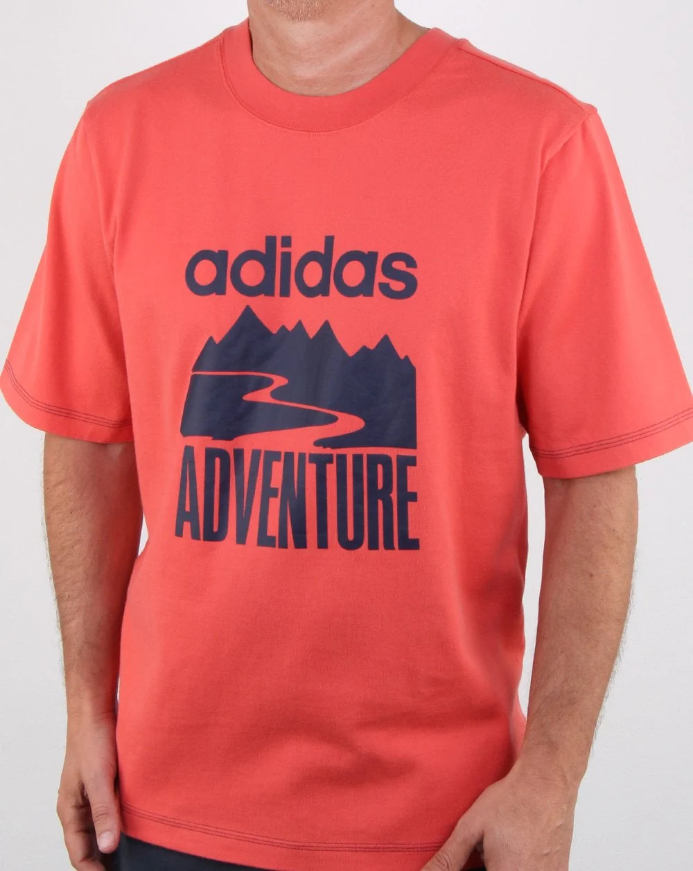 Adidas Originals Adventure T Shirt Trace Scarlet