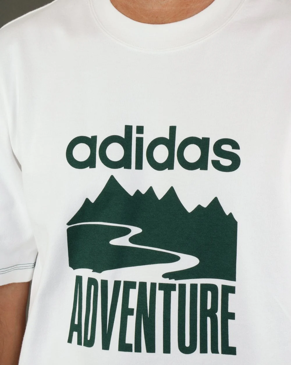Adidas Originals Adventure T Shirt White - Image 2