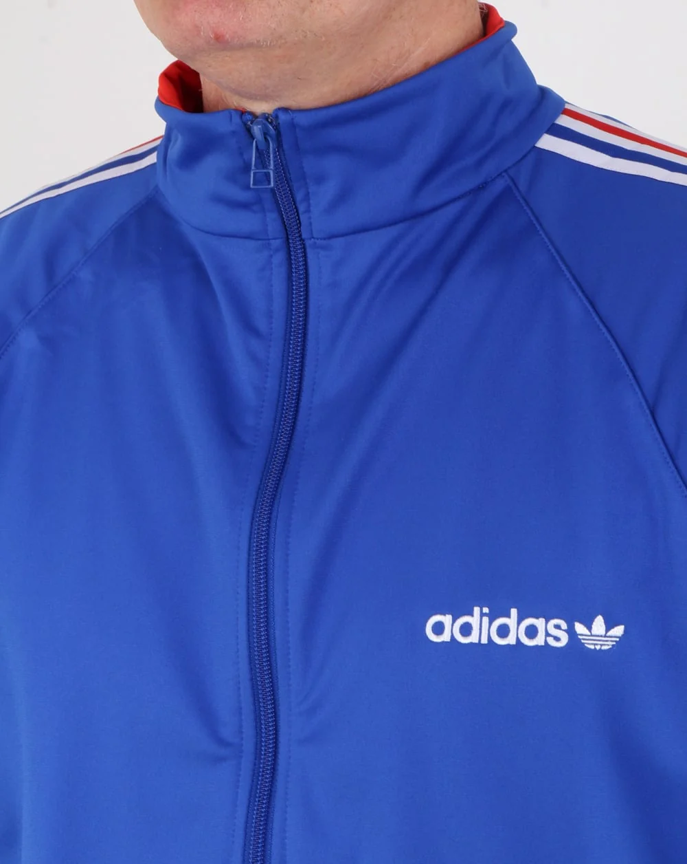 Adidas Originals Aloxe Track Top Bold Blue/white - Image 2