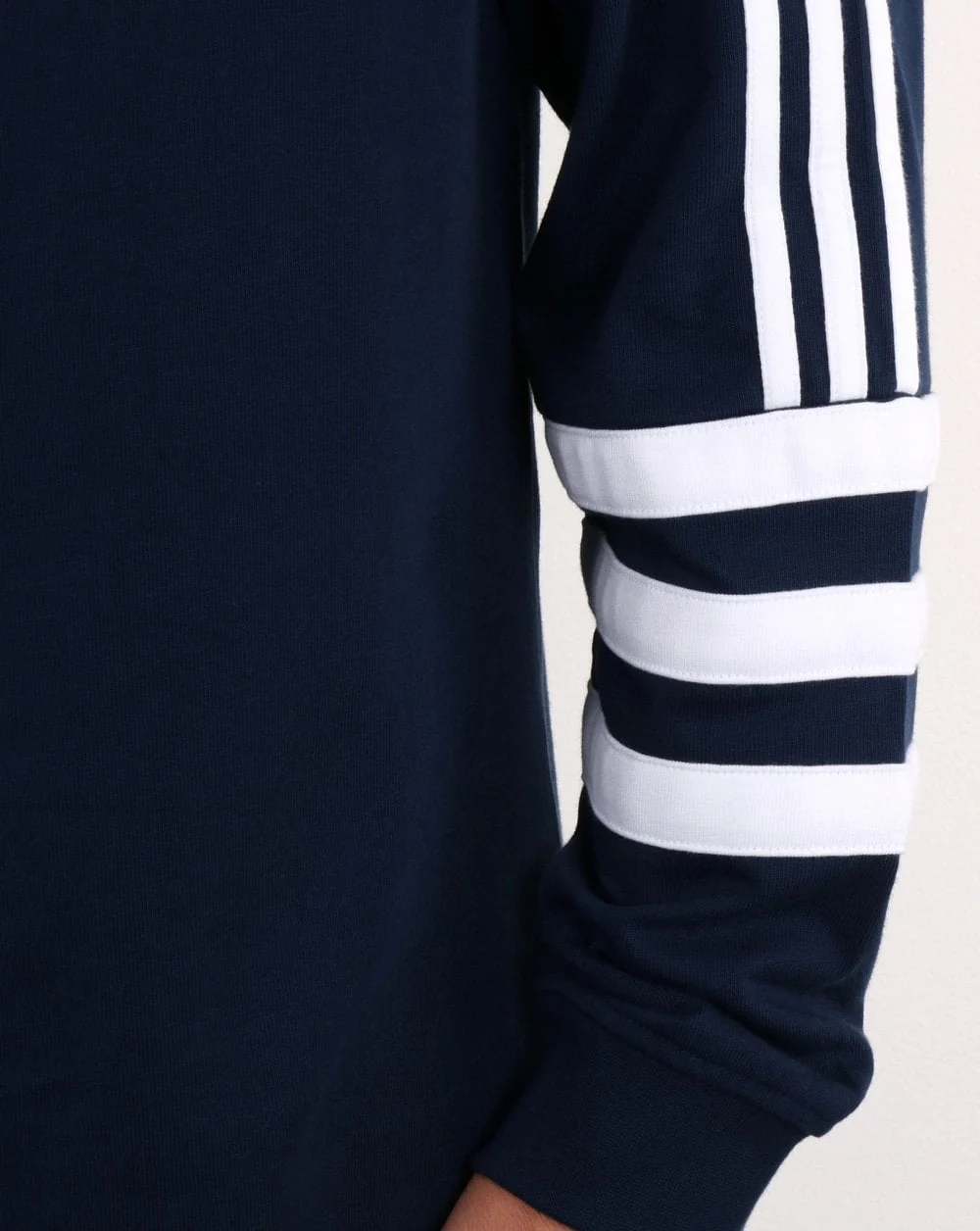 Adidas Originals Authentics Rugby Top Navy - Image 3