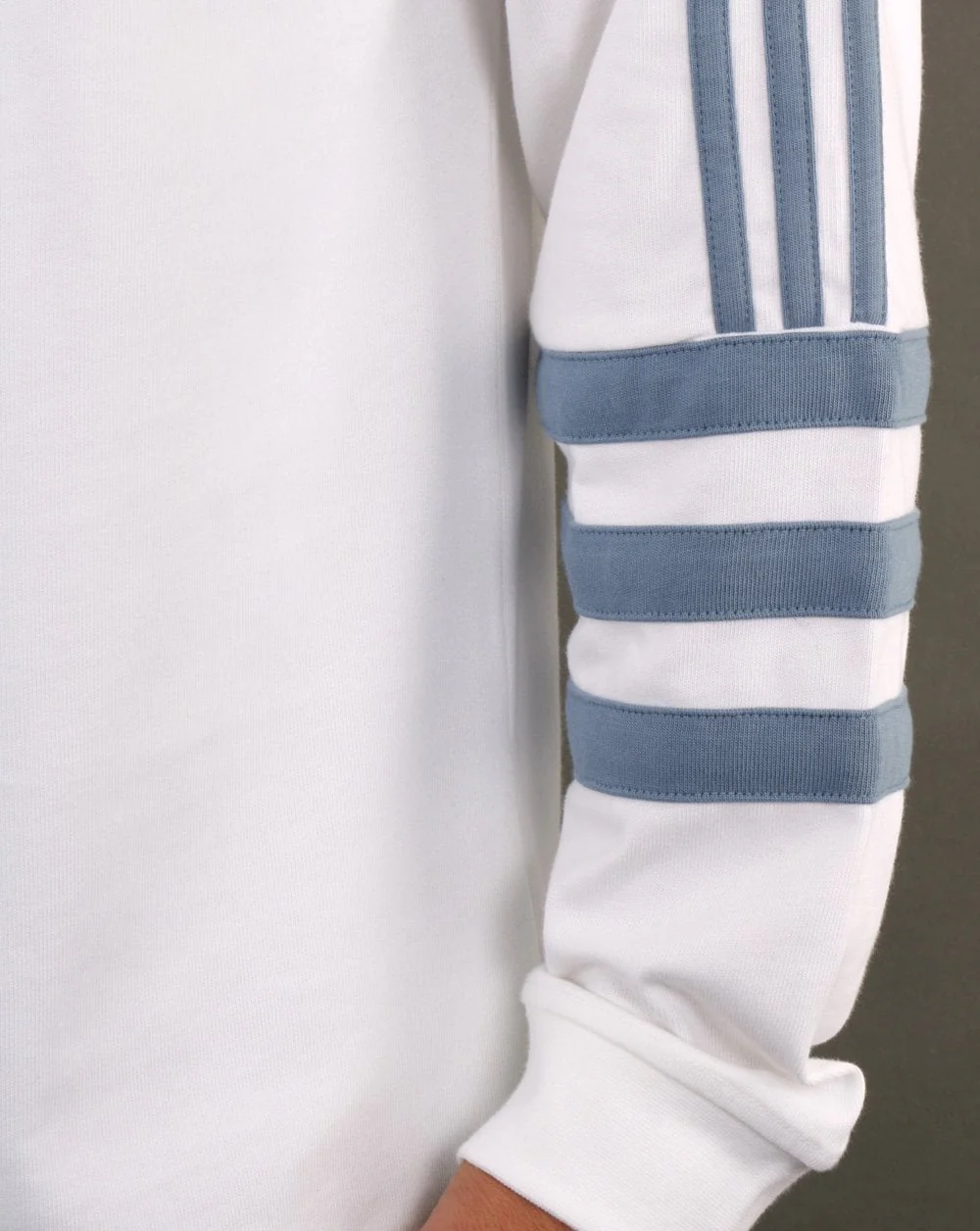 Adidas Originals Authentics Rugby Top White/dark Violet - Image 3
