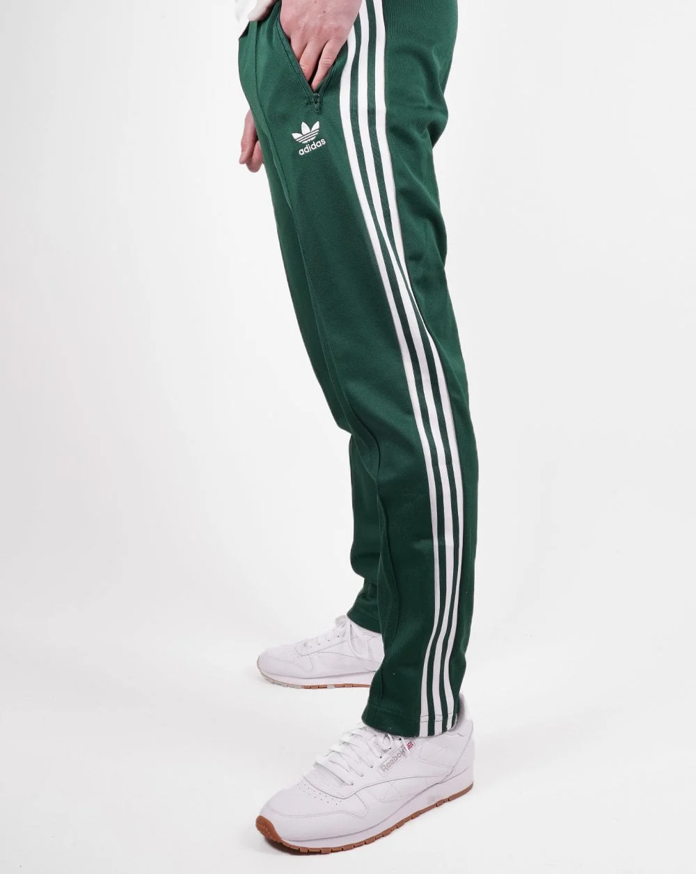 Adidas Originals Beckenbauer Track Pants Dark Green - Image 2