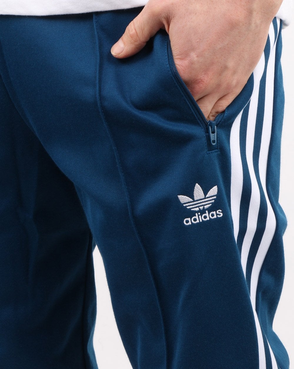 Adidas Originals Beckenbauer Track Pants Deep Blue - Image 2