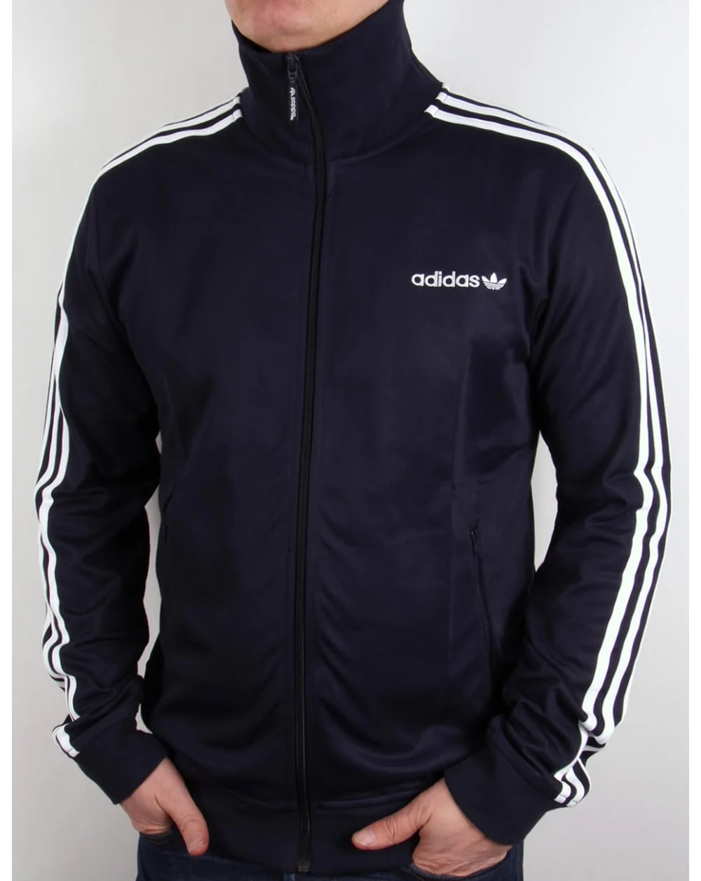 Adidas Originals Beckenbauer Track Top Navy Blue/white