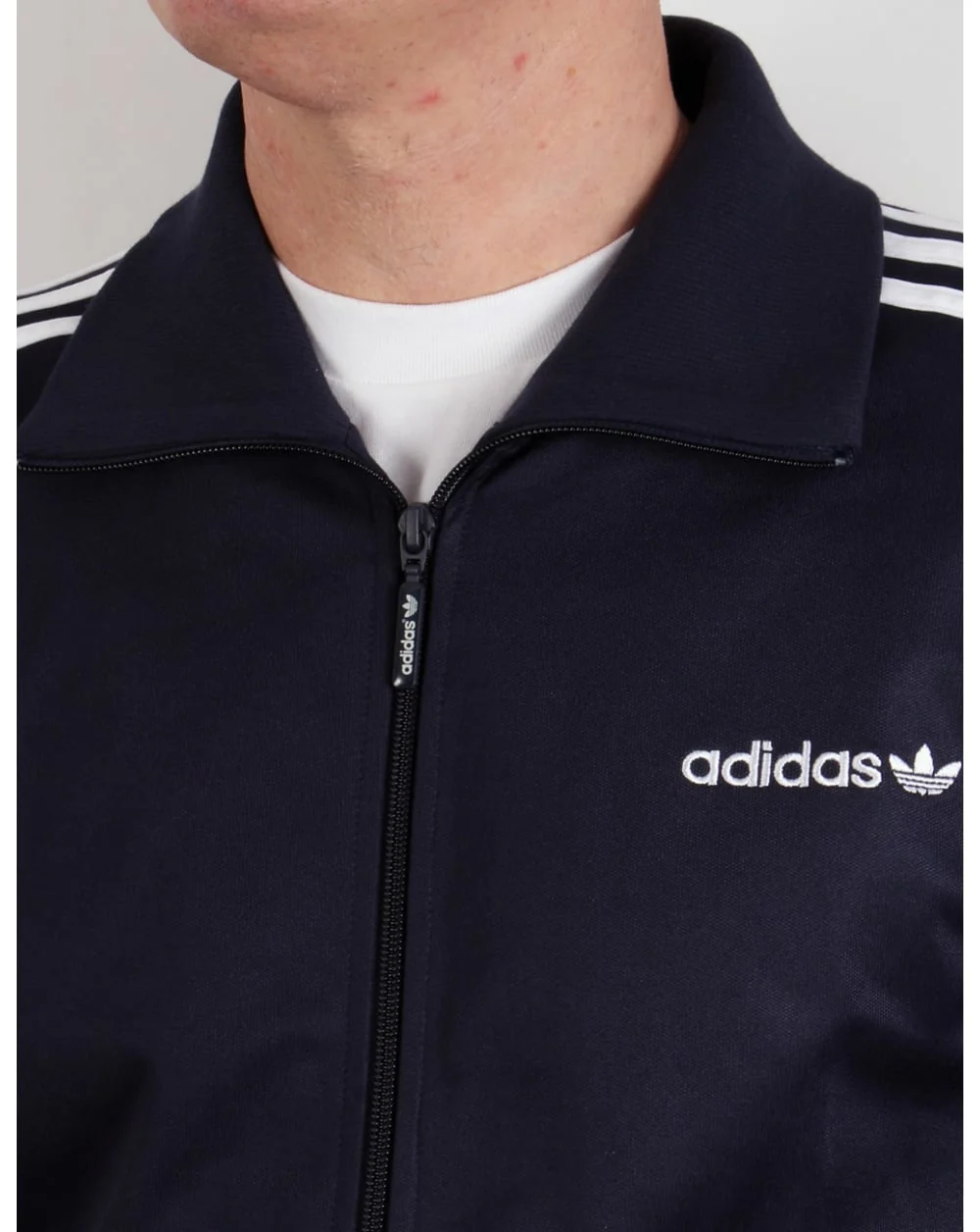 Adidas Originals Beckenbauer Track Top Navy Blue/white - Image 3