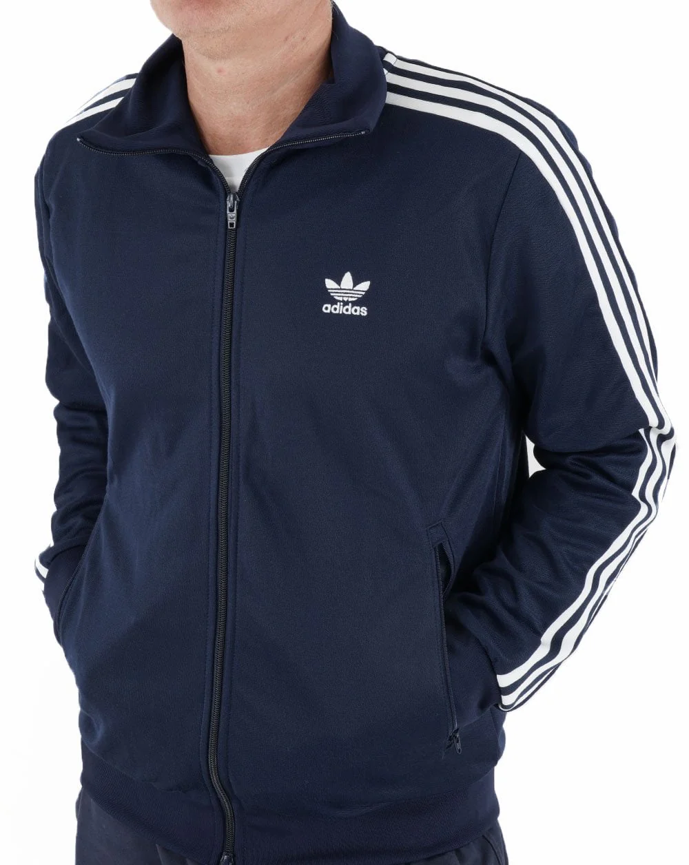 Adidas Originals Beckenbauer Track Top Night Indigo Navy - Image 4