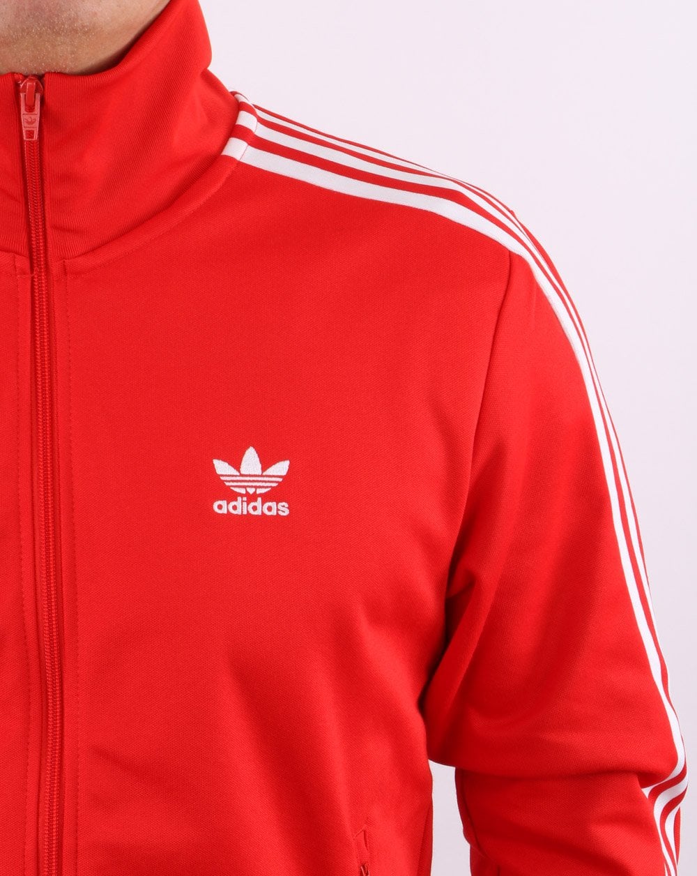 Adidas Originals Beckenbauer Track Top Red - Image 2