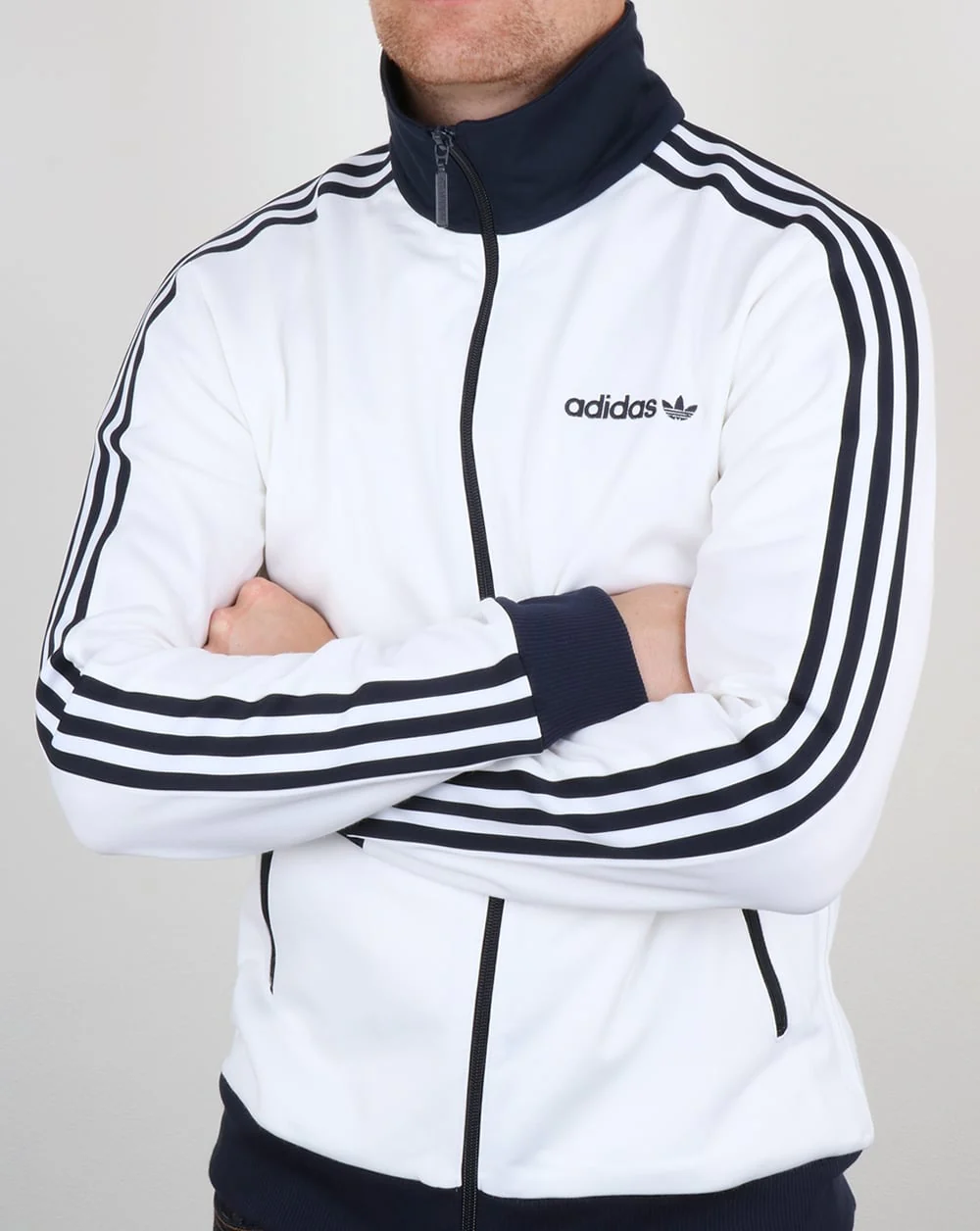 Adidas Originals Beckenbauer Track Top White - Image 3