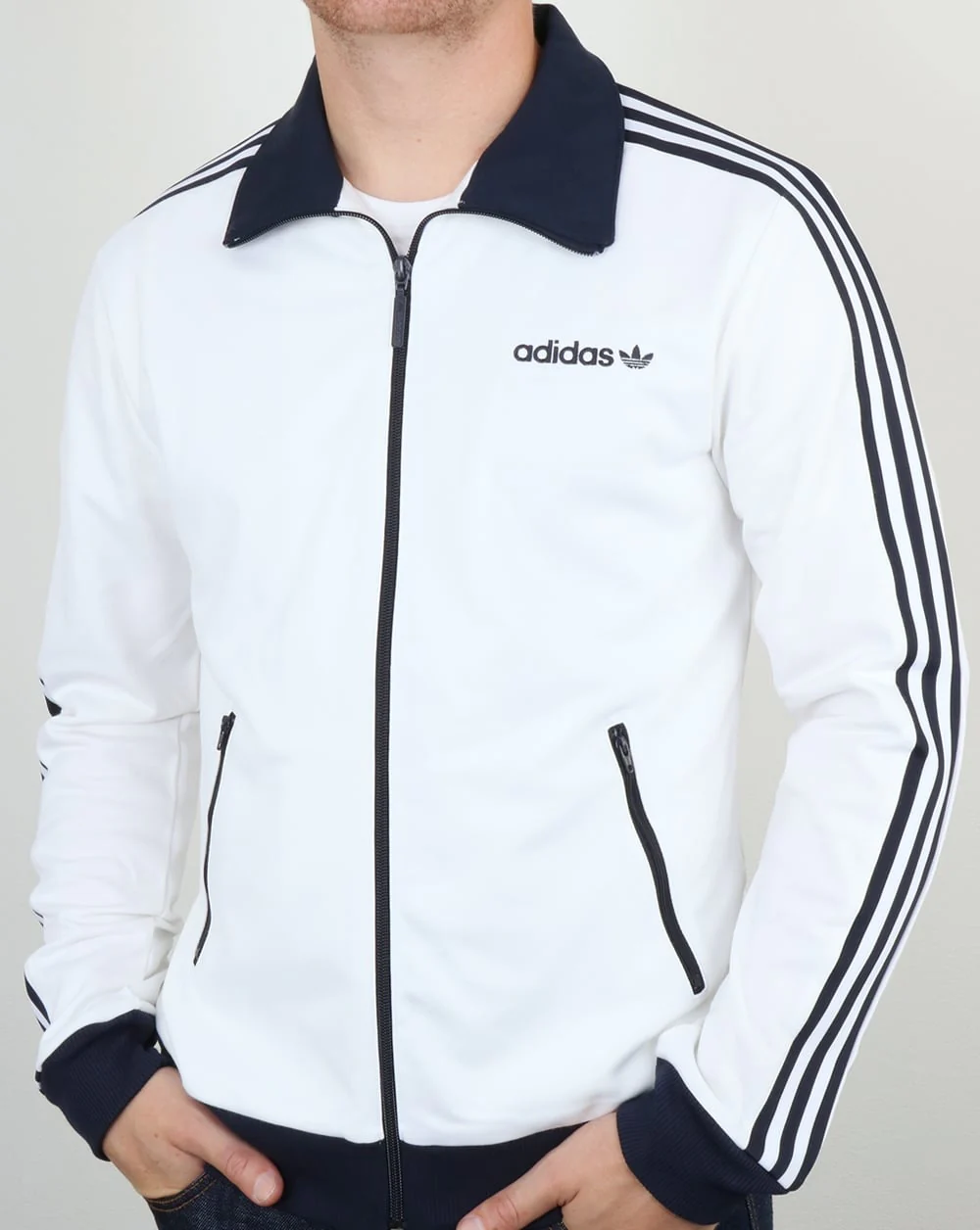 Adidas Originals Beckenbauer Track Top White - Image 4