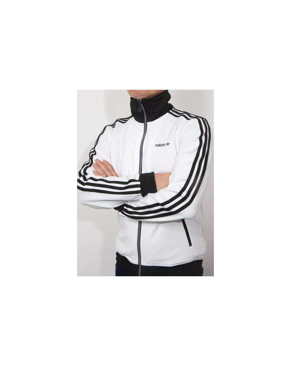 Adidas Originals Beckenbauer Track Top White/Black - Image 2