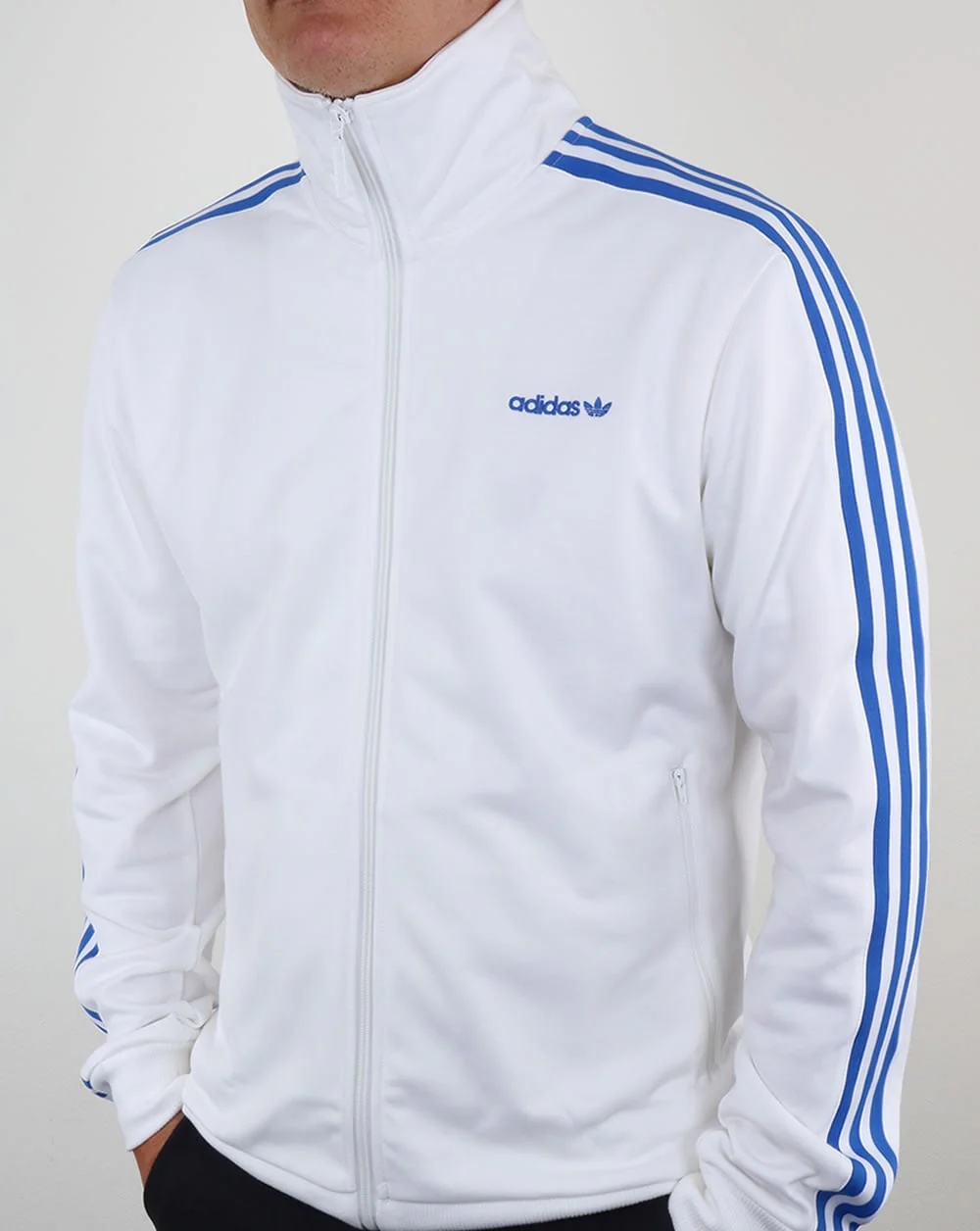 Adidas Originals Beckenbauer Track Top White/Blue