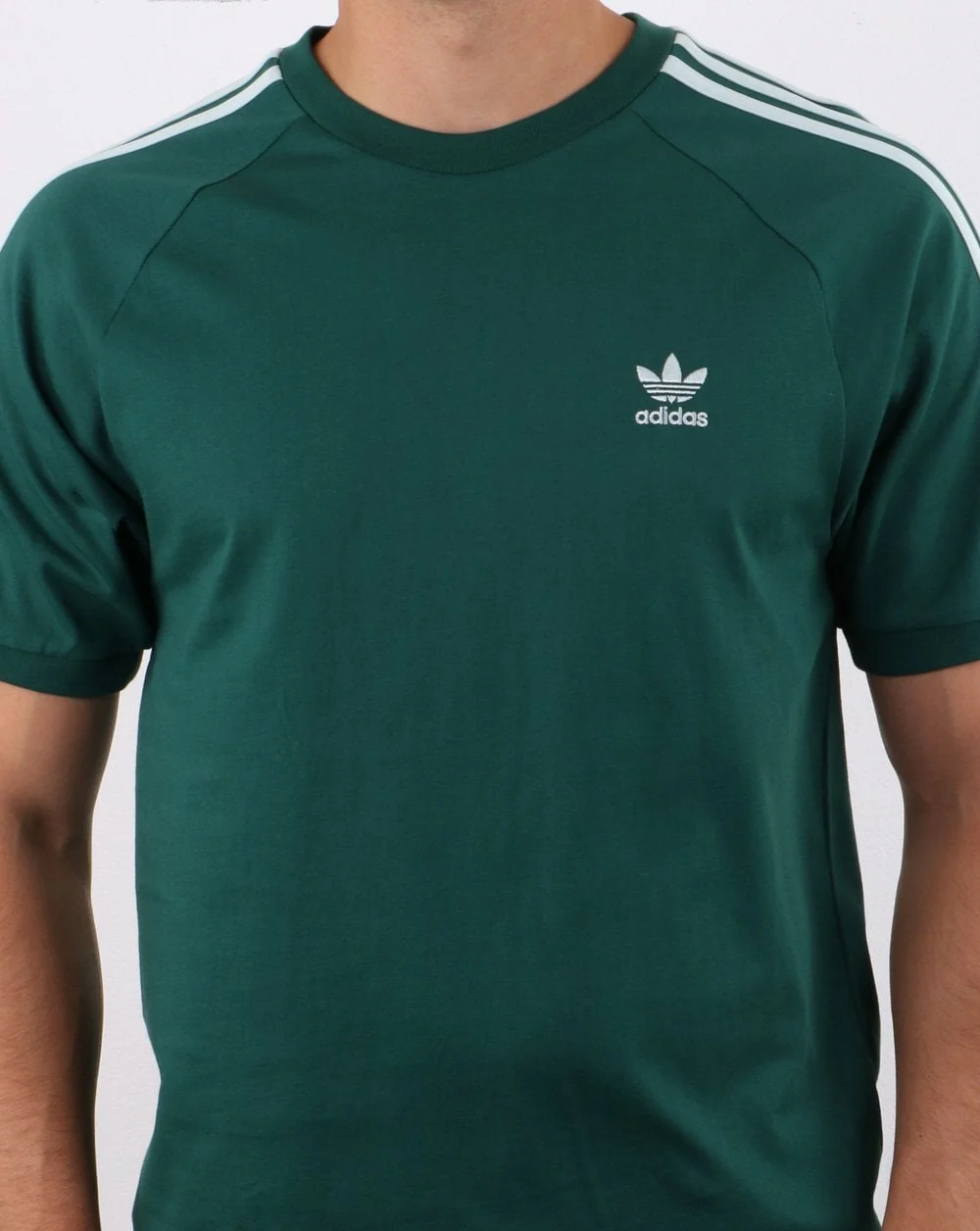 Adidas Originals BLC 3-S T Shirt Collegiate Green - Image 4