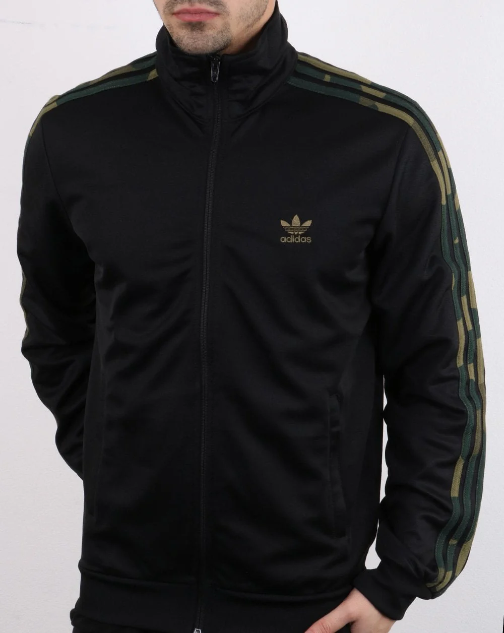 Adidas Originals Camo Track Top Black - Image 3