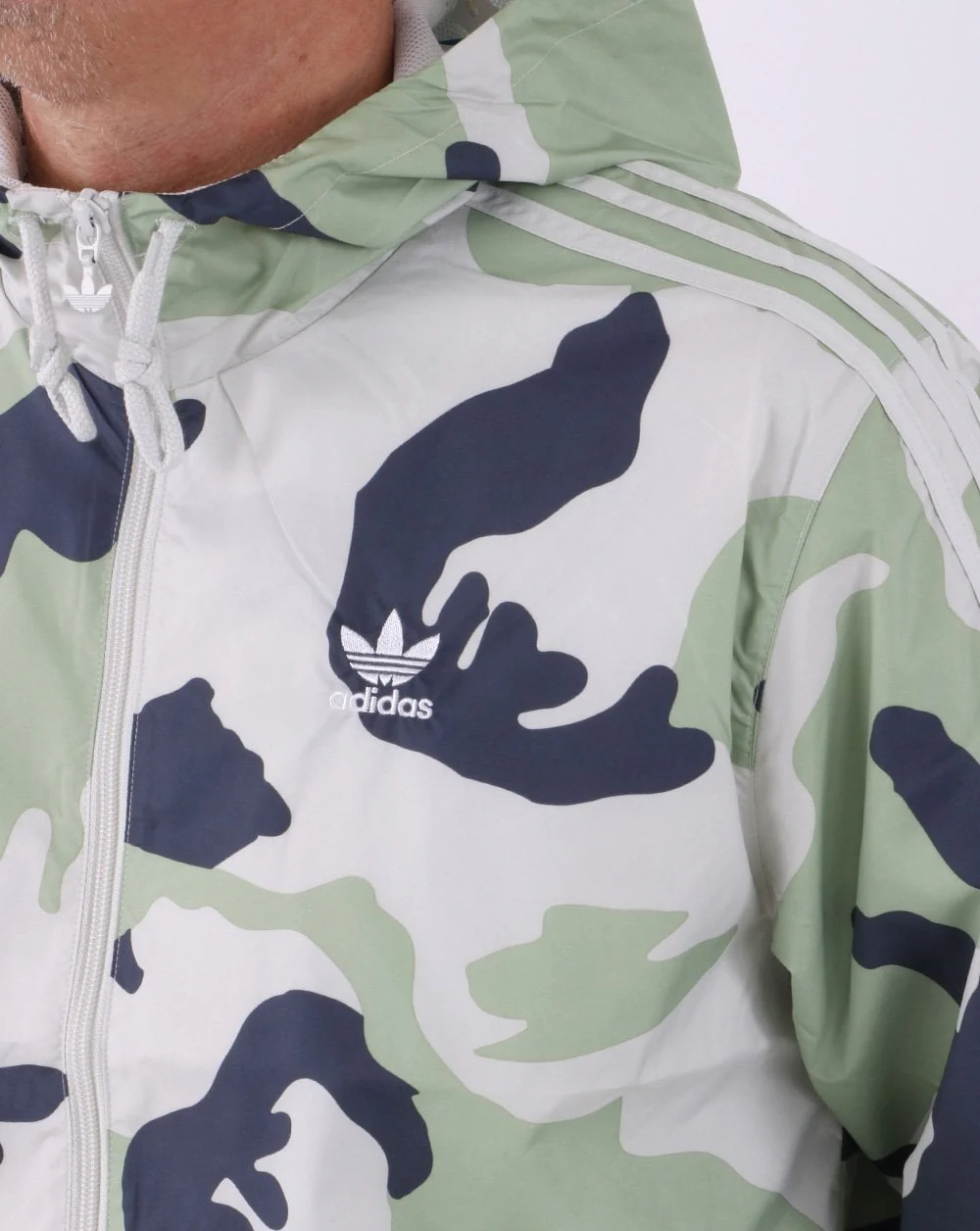 Adidas Originals Camo Windbreaker Orbit Grey - Image 2