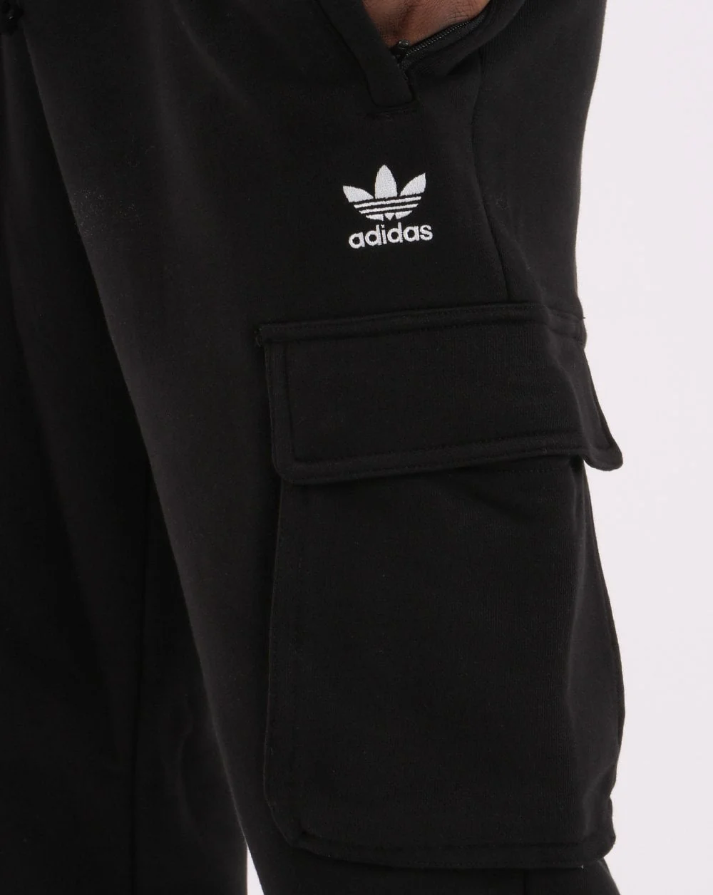 Adidas Originals Cargo Jog Pants Black - Image 2