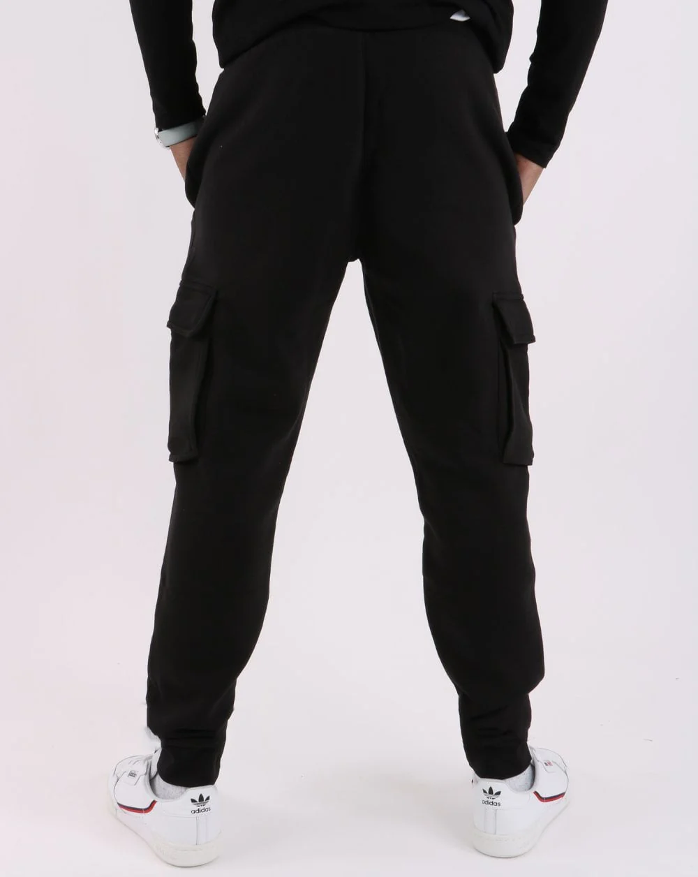 Adidas Originals Cargo Jog Pants Black - Image 4
