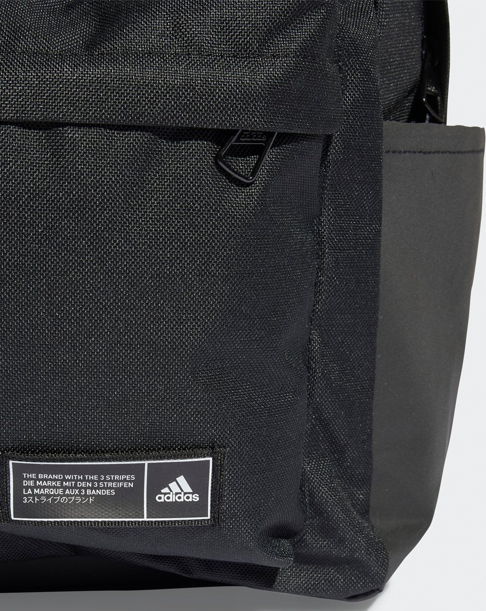 Adidas Originals Classic 3 Stripes Backpack Black - Image 3